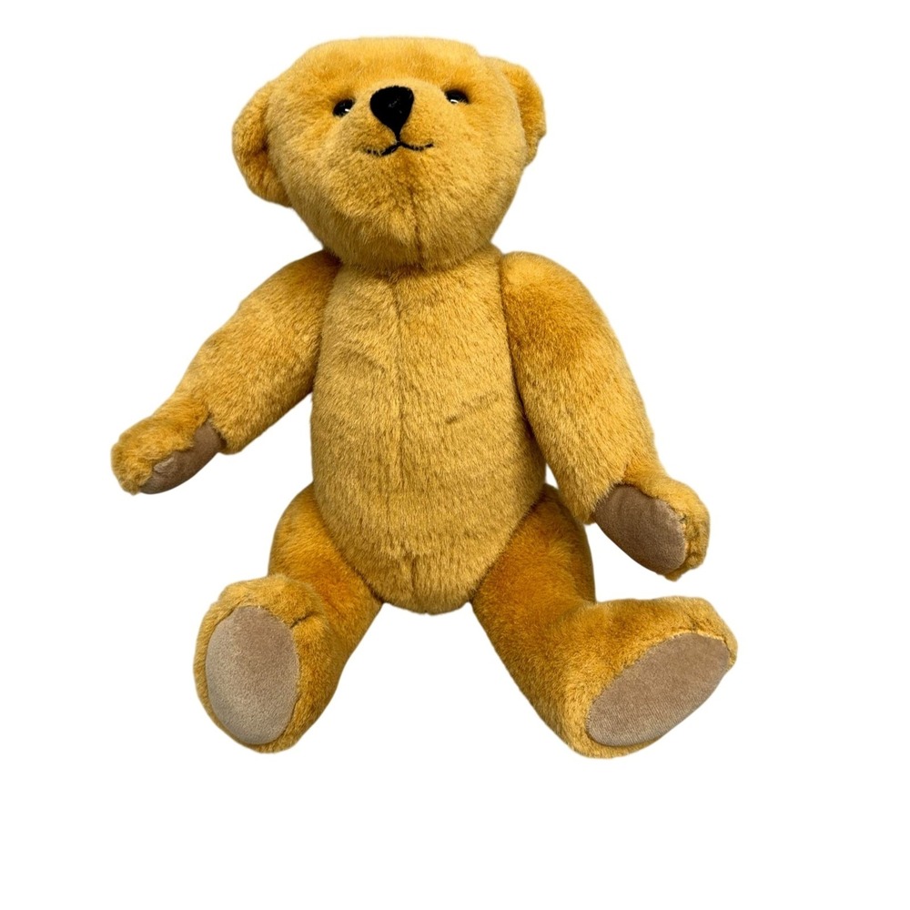 Pleasant Company American Girl Teddy‎ Bear Plush Medium Yellow Soft Stuffed Toy